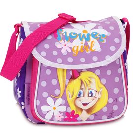 Kindertasche "Flower Girl" Kindergartentasche Schultertasche Fabrizio 20x19x7 cm