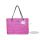 Flechttasche Freizeittasche Tasche Fabrizio pink 42x32x12 cm