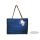 Flechttasche Freizeittasche Tasche Fabrizio marineblau 42x32x12 cm