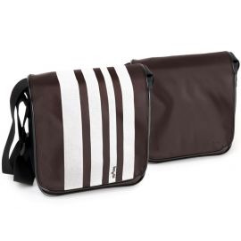 Schultertasche Tasche  | Zipitbag | Hochkant Bag | " White Stripes" | 23x21x7 cm
