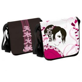 Schultertasche Tasche | Zipitbag | Hochkant Bag | "Japanese" | 23x21x7 cm