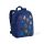 Kinderrucksack Rucksack Kindertasche "Roboter" Brustgurt marineblau 27x33x16 cm