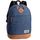 Rucksack WORLDPACK Freizeit Tasche Backpack marineblau/hellbraun 31x45x18 cm